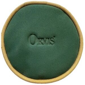 Orvis‎ Vintage Canvas Sheepskin Foam Fly Reel Case USA OC2